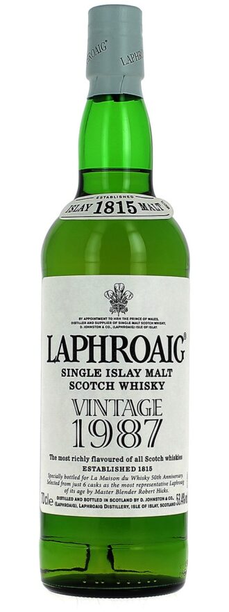 Laphroaig Officiel 19 ans 1987