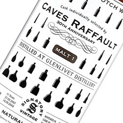 Cask individually selected by Caves Raffault 30TH ANNIVERSARY Malt 1 51,2% vol