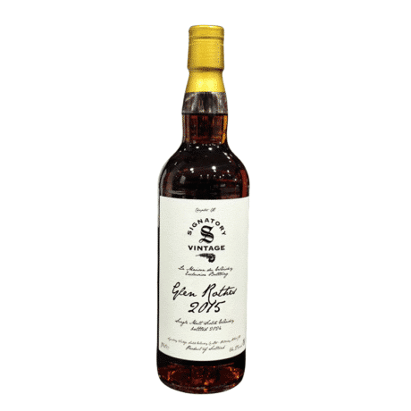 GLEN ROTHES 2015 Signatory Vintage 9 ans Plume MW